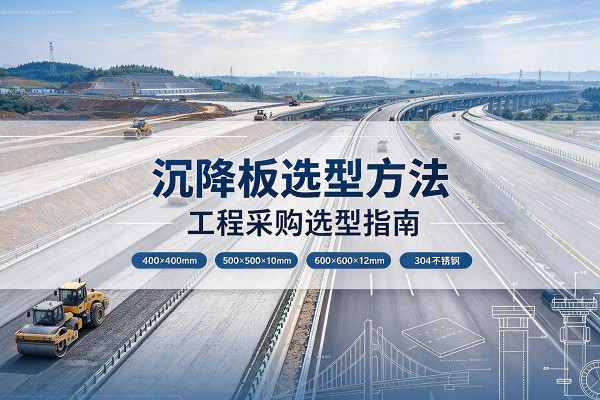 昌黎沉降板选择方法