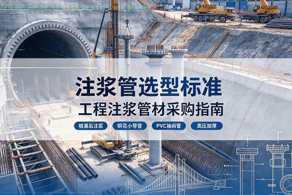 昌黎注浆管选型标准