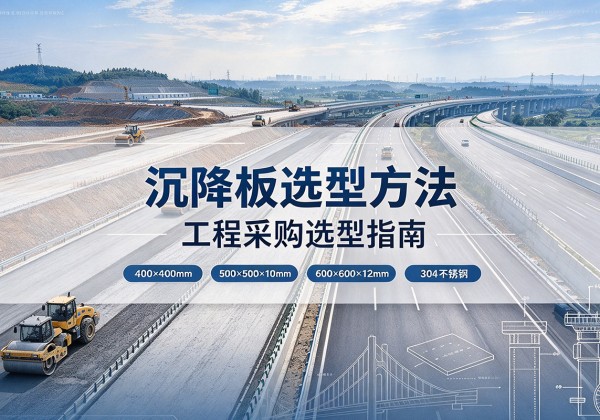 昌黎沉降板选择方法