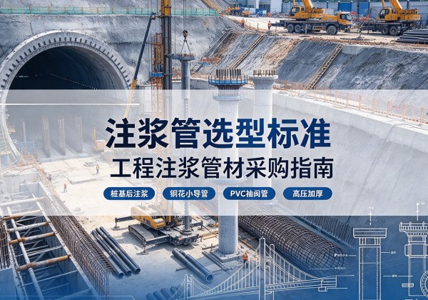 昌黎注浆管选型标准